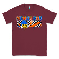 Burgundy mama s boy Classic Tee - Artiststas