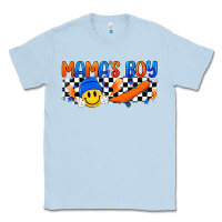 Dusty Blue mama s boy Classic Tee - Artiststas