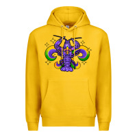 Lemon mardi gras crawfish Premium Hoodie - FaDigitalArtStudio