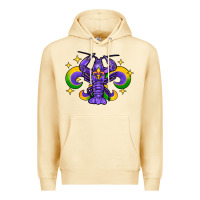 Pina Colada mardi gras crawfish Premium Hoodie - FaDigitalArtStudio