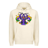 Tofu mardi gras crawfish Premium Hoodie - FaDigitalArtStudio