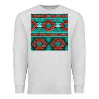 Dove Grey native american aztec seamless pattern 4 Premium Sweatshirt - BundleAndBundleShop