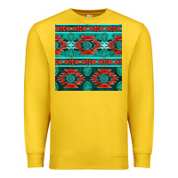 Lemon native american aztec seamless pattern 4 Premium Sweatshirt - BundleAndBundleShop