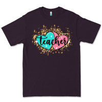Plum heart teacher Premium Tee - MaliasSmallBusiness