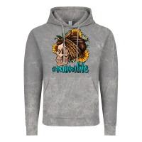 Cloud Rock momlife skull with bandana Vintage Hoodie - Jasminsmagicworld