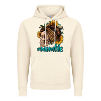 Vintage Artic momlife skull with bandana Vintage Hoodie - Jasminsmagicworld