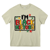 Mossy i'm black history Heavy Core Tee - MaliasSmallBusiness