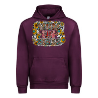 Mauve Wine mom of girls Urban Hoodie - RacoonDesign