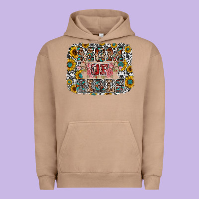 Mom Of Girls Urban Hoodie Designed By Racoondesign