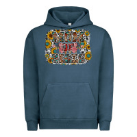 Pigment Midnight Navy mom of girls Urban Hoodie - RacoonDesign