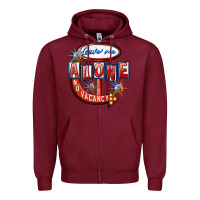 Burgundy Leave me alone anti Valentine's Day Zipper Hoodie - FaDigitalArtStudio