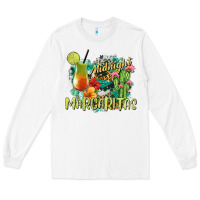 White Midnight Margaritas Long Sleeve Tee - texasbilliewilder