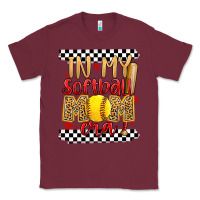 Burgundy in my softball mom era Classic Tee - Artiststas