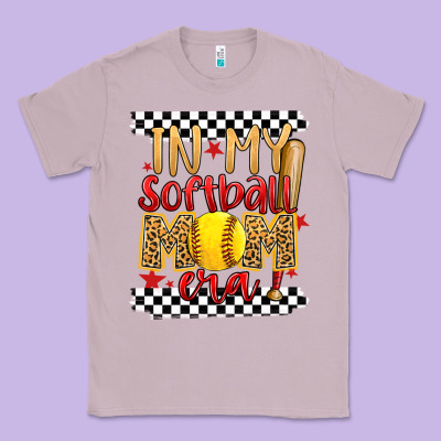 In My Softball Mom Era Classic Tee Designed By Artiststas