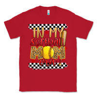 Red in my softball mom era Classic Tee - Artiststas