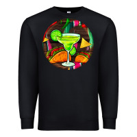 Black hispanic heritage month round earrings 2 Premium Sweatshirt - BundleAndBundleShop