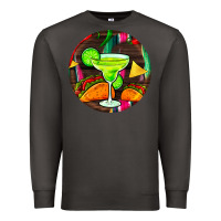 Smoke hispanic heritage month round earrings 2 Premium Sweatshirt - BundleAndBundleShop