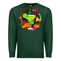Sports Green hispanic heritage month round earrings 2 Premium Sweatshirt - BundleAndBundleShop
