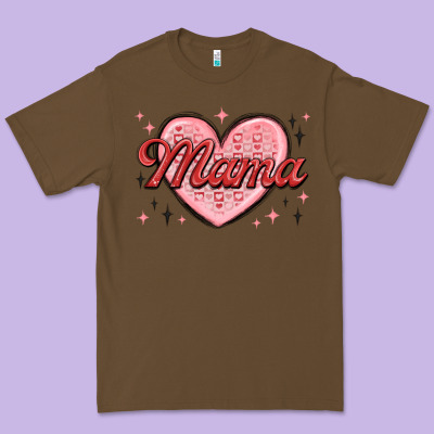 Mama Valentines Premium Tee Designed By Maliassmallbusiness