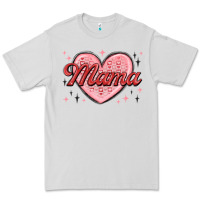 Dove Grey mama valentines Premium Tee - MaliasSmallBusiness