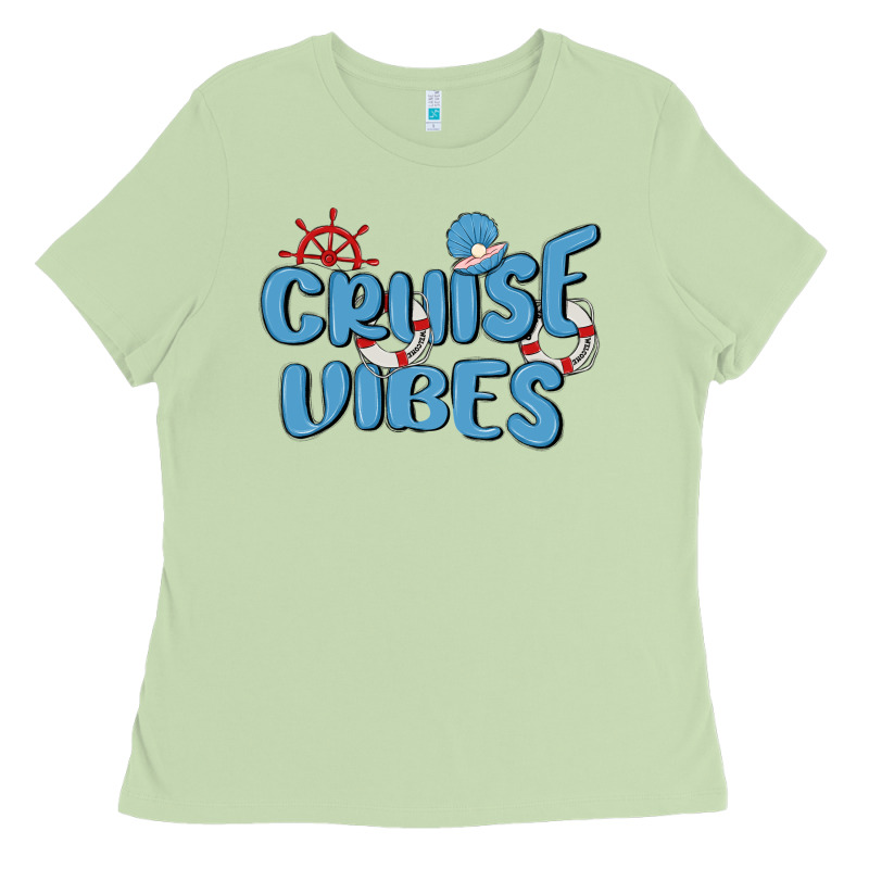 Cruise Vibes Ladies Tee by MaliasSmallBusiness | Teevron