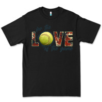 Black softball love of the game Premium Tee - JahusDesignShop