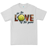 Dove Grey softball love of the game Premium Tee - JahusDesignShop