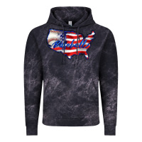 Cloud Black usa flag baseball Vintage Hoodie - BarkalooDesign