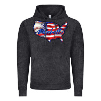 Vintage Arctic usa flag baseball Vintage Hoodie - BarkalooDesign
