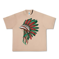 Burro american flag indian headdress Urban Heavy Tee - BarkalooDesign