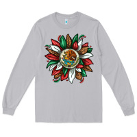Moon Dust Mexican Sunflower Long Sleeve Tee - texasbilliewilder