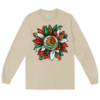 Mushroom Mexican Sunflower Long Sleeve Tee - texasbilliewilder