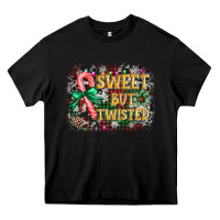 Black sweet but twisted Heavy Core Tee - AdoDesignShop