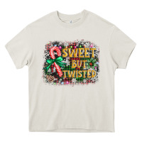 Cream sweet but twisted Heavy Core Tee - AdoDesignShop