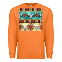 Carrot native american aztec seamless pattern 3 Premium Sweatshirt - BundleAndBundleShop
