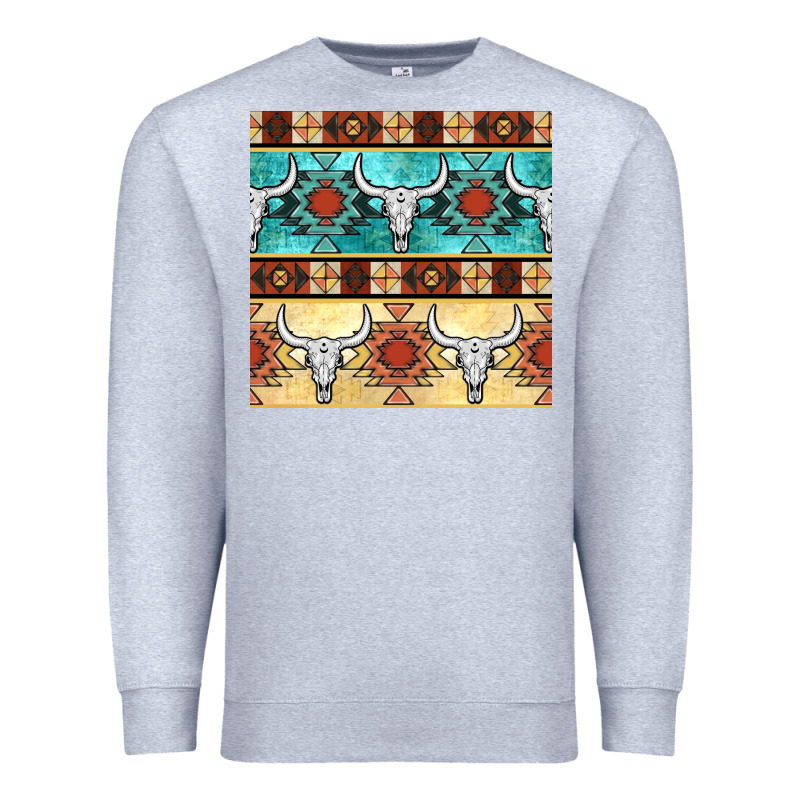Native American Aztec Seamless Pattern 3 Premium Sweatshirt by BundleAndBundleShop | Teevron