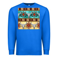 True Royal native american aztec seamless pattern 3 Premium Sweatshirt - BundleAndBundleShop
