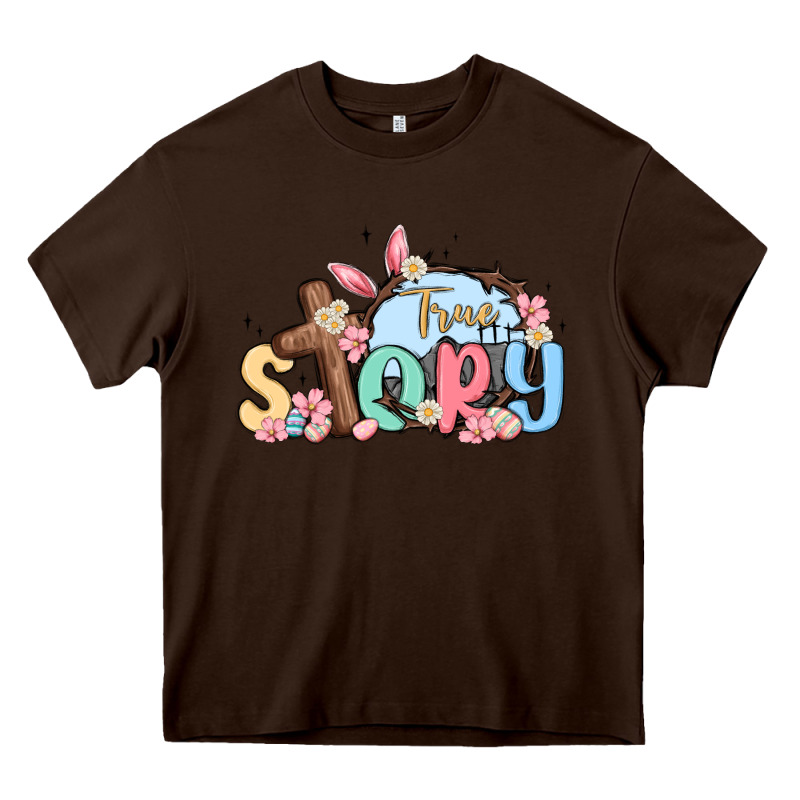 True Story Easter Heavy Core Tee by MaliasSmallBusiness | Teevron