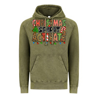 Vintage Olive christmas spirit activate Vintage Hoodie - Jasminsmagicworld