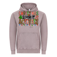 Vintage Zinc christmas spirit activate Vintage Hoodie - Jasminsmagicworld