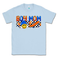 Dusty Blue boy mom Classic Tee - Artiststas