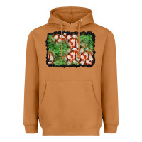 Meerkat halloween ghost background Heavyweight Hoodie - BundleAndBundleShop