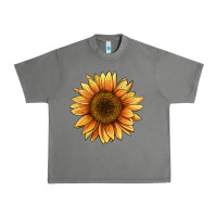 Tornado sunflower Urban Heavy Tee - BarkalooDesign