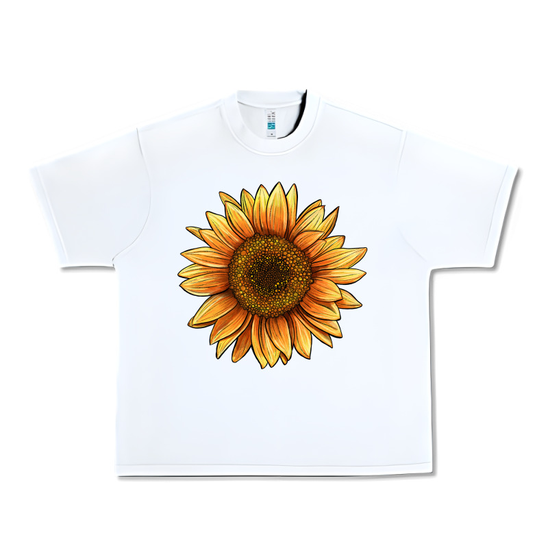 Sunflower Urban Heavy Tee by BarkalooDesign | Teevron
