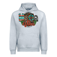 Heather Grey nana vibes Urban Hoodie - RacoonDesign