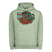 Pigment Oil Green nana vibes Urban Hoodie - RacoonDesign