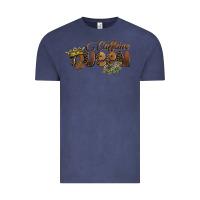 Vintage Denim caffeine queen Vintage Tee - BarkalooDesign