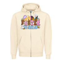Sandshell Easter mama Zipper Hoodie - OliviaCreatesArt