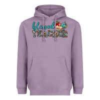 Lavender blessed teacher Heavyweight Hoodie - BundleAndBundleShop