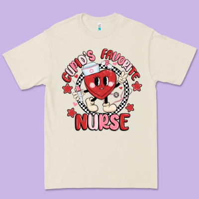 Cupids Favorite Nurse Premium Tee Designed By Maliassmallbusiness